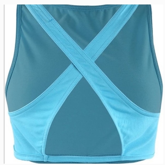 🆕 Haoduoyi Jersey Sports Crop Tank Backless - Picture 6 of 7